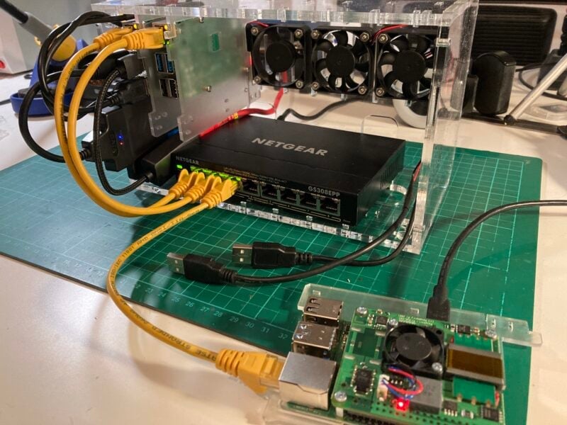 Booting the second compute node.